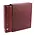 Safe, Compact A4, Slipcase - Wine Red - dim: inside: 275x320x70 mm. ■ per pc.