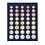Case, Alu - suitable for: Euro coin sets in capsules (30 sets) dim: 260 x 155 x 70 mm.