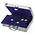 Safe, Koffer, Alu - geeignet für:  5 Euro-Münzen ohne Kapseln (210 Stk.)  Abm: 260x155x70 mm. ■ pro Stk.