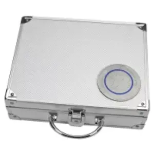 Case, Alu - suitable for: 5 Euro coins in capsules (180 pcs.) dim: 260 x 155 x 70 mm.