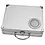 Case, Alu - suitable for: 5 Euro coins in capsules (180 pcs.) dim: 260 x 155 x 70 mm.