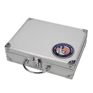 Safe Coin case Alu (Countries), United States