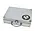 Safe, Koffer, Alu - voorzien van een embleem van Italië - zonder inhoud - afm: 250x215x70 mm. ■ per st.