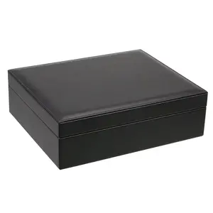 MünzSchutzkassette, Nova Deluxe Combi - passend für 3 Nova Tableaus - ohne Inhalt - Schwarz - Abm: 260 x 215 x 95 mm.