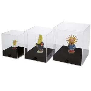 Acryl, Presentatie Kubus - afm: 100 x 100 x 120 mm.