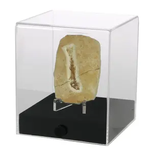 Acrylic, Presentation Cube - dim: 120 x 120 x 140 mm.