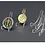 Acryl, Objectstandaard - afm: 64 x 80 x 100 mm.