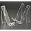 Acrylic, Support d'objet - dim: 150 x 40 x 30 mm.