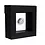Safe Floating frame black, 80 x 80 mm