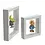 Floating frame, 3D - White - dim: 270 x 225 x 25 mm.
