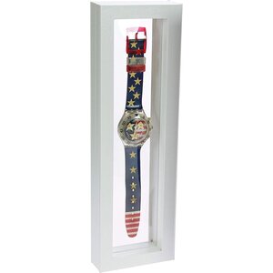 Cadre flottant, 3D - Blanc - dim: 295 x 95 x 25 mm.