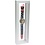 Cadre flottant, 3D - Blanc - dim: 295 x 95 x 25 mm.