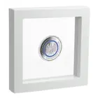 Safe, Cadre flottant, Clip - Blanc - dim: 130x130x25 mm. ■ par pc.