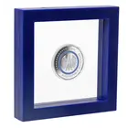 Safe, Cadre flottant, Clip - Bleu - dim: 130x130x25 mm. ■ par pc.