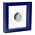 Safe, Zwevend frame, Clip -  Blauw - afm: 130x130x25 mm. ■ per st.