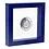 Zwevend frame, Clip - Blauw - afm: 130 x 130 x 25 mm.
