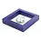 Cadre flottant, Clip - Noir - dim: 130 x 130 x 25 mm.