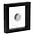 Safe, Zwevend frame, Clip -  Zwart - afm: 130x130x25 mm. ■ per st.