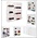 Safe, Acryl, Vitrine met schuifdeur, model C - compleet gemonteerd - afm: 600x150x600 mm. ■ per st.