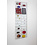 Acryl, Vitrine met schuifdeur, model B - compleet gemonteerd - afm: 600 x 110 x 600 mm.