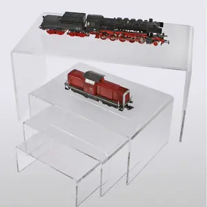 Acrylic, Presentation Bridge - Transparent - dim: 235 x 160 x 115 mm.