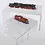 Acrylic, Presentation Bridge - Transparent - dim: 235 x 160 x 115 mm.
