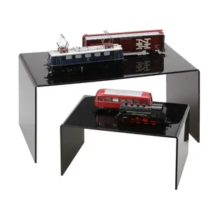 Acrylic, Presentation Bridge - Black - dim: 235 x 160 x 115 mm.