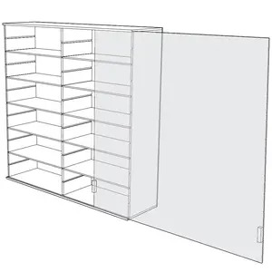 Safe Shelves, model A, acrylic