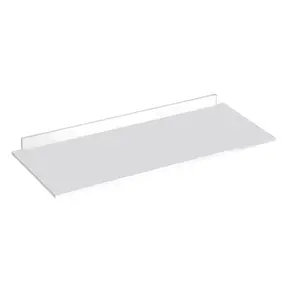 Acryl, Vitrine, Modell B - Einlegeböden - Transparent - Abm: 290 x 105 mm.