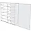 Acrylic, Display case, model C - Shelves - Transparent - dim: 290 x 145 mm.