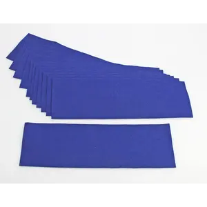 Acrylic, Display case, model A - Felt for Shelf - Blue - dim: 240 x 105 mm.
