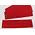 Safe, Acrylic, Display case, model A - Felt for Shelf - Red - dim: 240x105 mm. ■ per 2 pcs.