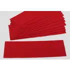 Safe, Acrylic, Vitrine, modèle B - Feutre pour étagères - Rouge - dim: 290x105 mm. ■ par 2 pcs.