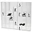 Acrylic, Display case with sliding door, Mini - 34 compartments - Transparent - dim: 450 x 45 x 400 mm.