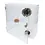 Acryl, Vitrine met afsluitbare draaideur - model D - afm: 240 x 60 x 240 mm.