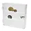 Acryl, Vitrine met afsluitbare draaideur - model D - afm: 240 x 60 x 240 mm.