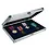 Presentation Display, Alu - Compact - 1 compartment (257 x 185 mm.) Blue interior - dim: 295 x 190 x 45 mm.