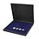 Presentation case, Nova Deluxe UNO - for Coins Ø 29 mm. (35 pcs.) Black - dim: 245 x 200 x 35 mm.
