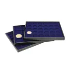 Safe, Tableau, Nova Deluxe Combi - pour Monnaies Ø 32 mm. (30 pcs.)  Noir - dim: 245x200x35 mm. ■ par pc.