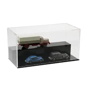 Acrylic, Presentation Box , 2 levels - dim: 200 x 90 x 100 mm.