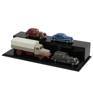 Acryl, Presentatie Box , 2 niveaus - afm: 200 x 90 x 100 mm.