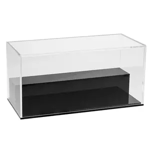 Acryl, Presentatie Box , 2 niveaus - afm: 200 x 90 x 100 mm.