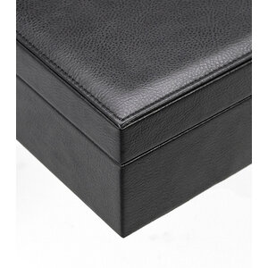 Tableau, Nova Deluxe Combi - voor Coin-cards/Goudbaar-blisters 85 x 54 mm. (6 st.) Zwart - afm: 245 x 200 x 35 mm.