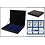 Presentation case, Nova Deluxe UNO - for Slabs capsules 60 x 85 mm. (6 pc.) Black - dim: 245 x 200 x 35 mm.