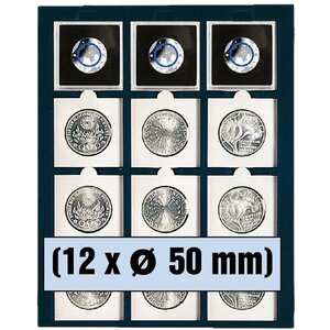 Safe Coin tableaus Nova Deluxe Combi, Square capsules