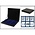 Safe, Presentation case, Nova Deluxe UNO -  for Coin Cards 85x54 mm. (6 pc.)  Black - dim: 245x200x35 mm. ■ per pc.