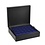 Tableau, Nova Deluxe Combi - Fach Abm: 70 x 62 mm. (6 Stk.) Schwarz - Abm: 245 x 200 x 35 mm.