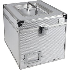 Case, Alu, Nova - suitable for: 8 stacking elements Nova - dim: 210 x 220 x 265 mm.