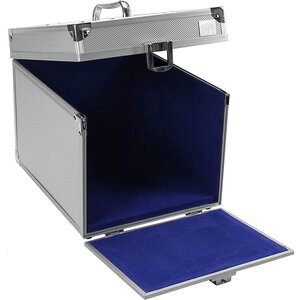 Case, Alu, Nova - suitable for: 8 stacking elements Nova - dim: 210 x 220 x 265 mm.