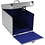 Coin Case - Nova - Royal blue velour lining, suitable for 8 Nova stacking elements 250 × 195 mm – lockable ■ per piece